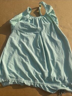lululemon athletica Light Aqua Tank Top